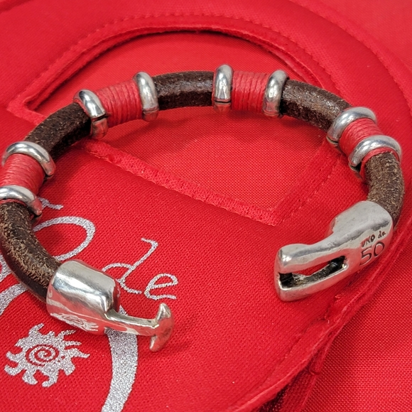 Uno De 50 "Arcoiris" Red Spool Bracelet - Picture 9 of 10